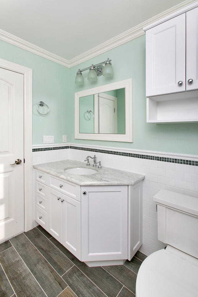 Custom Vanity Bathroom Cabinetry, Angled Bathroom Vanity
