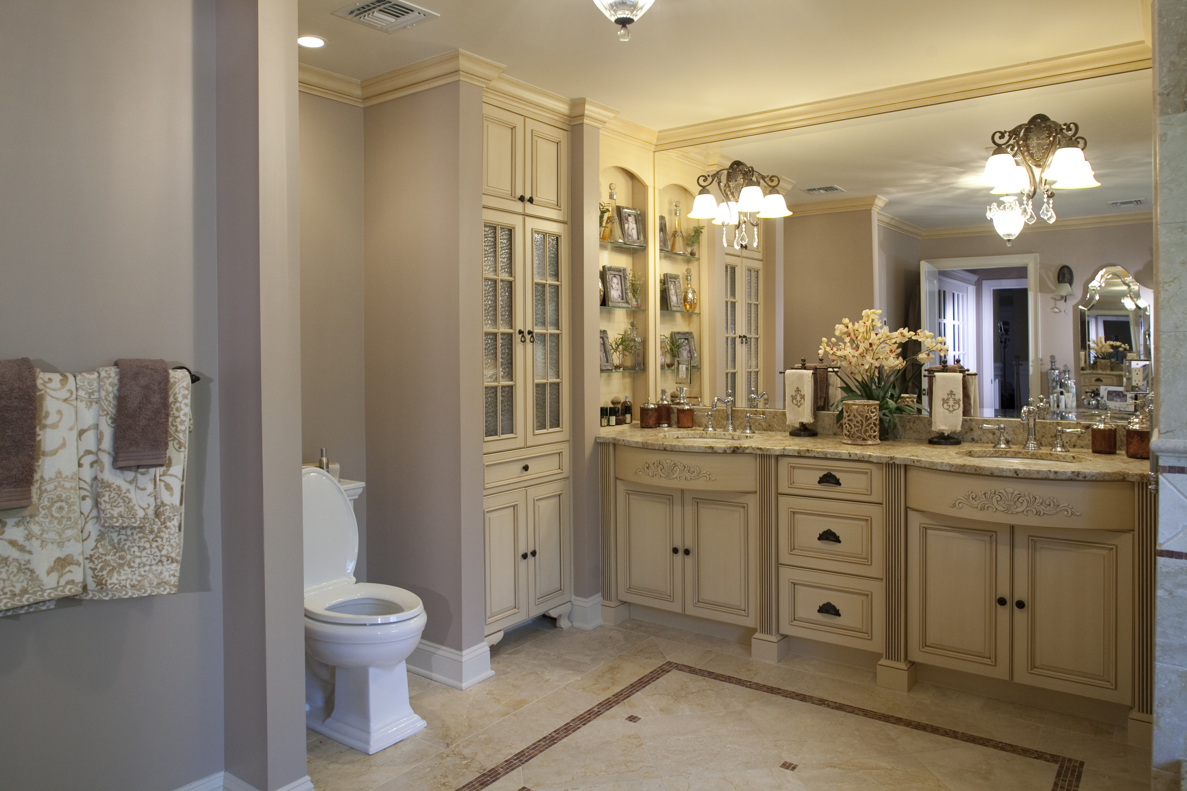 Custom Vanity Bathroom Cabinetry Design Line Kitchens In Sea