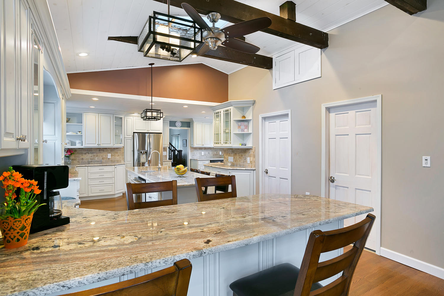 Beach Bungalow Kitchen Belmar New Jersey by Design Line Kitchens