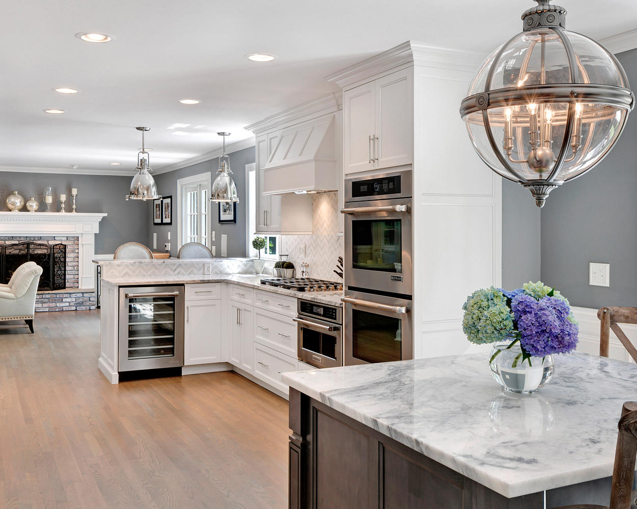 Timeless Grey and White Kitchen Middletown New Jersey by ...