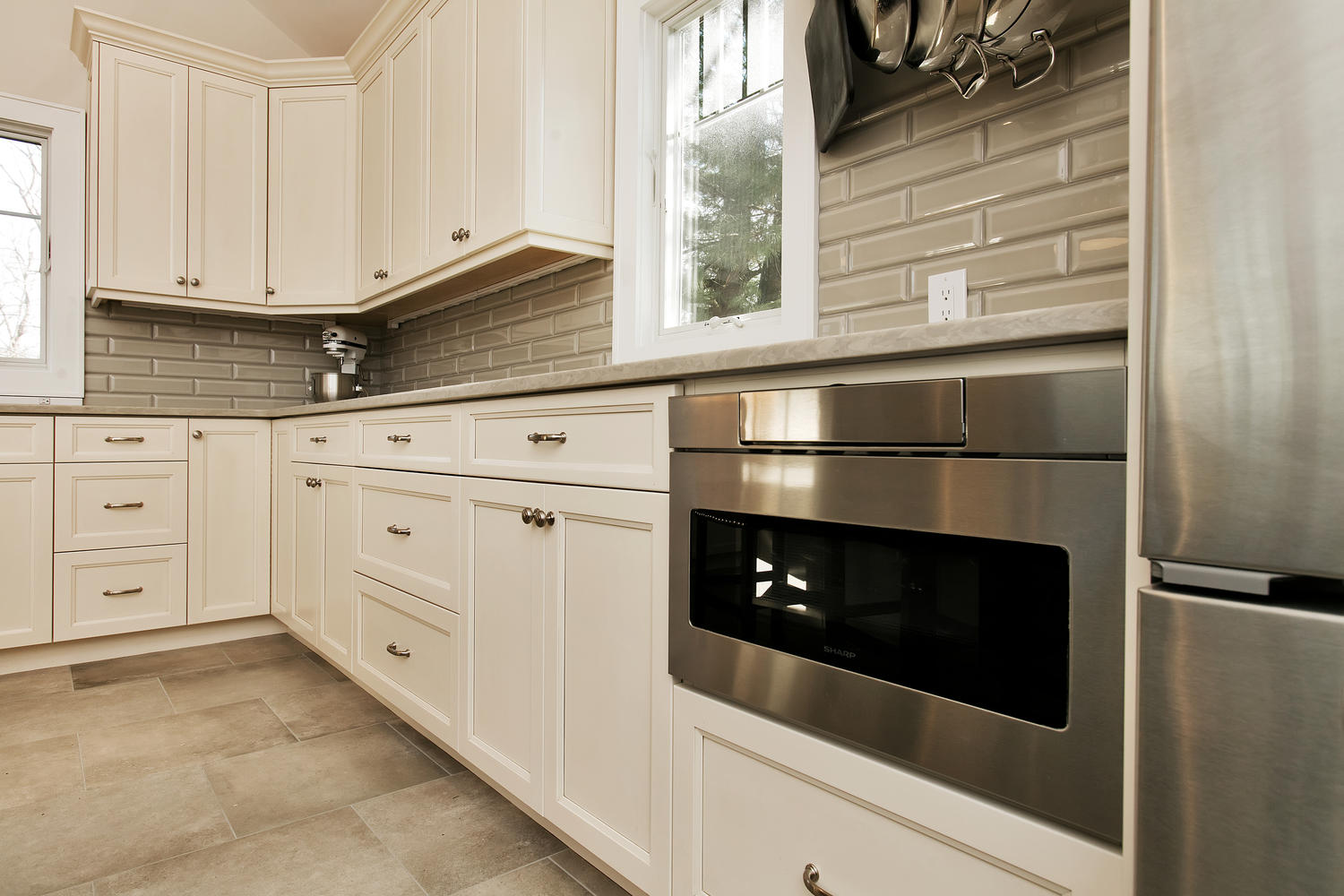 Transitional Kitchen With Cathedral Ceiling Ocean New Jersey By