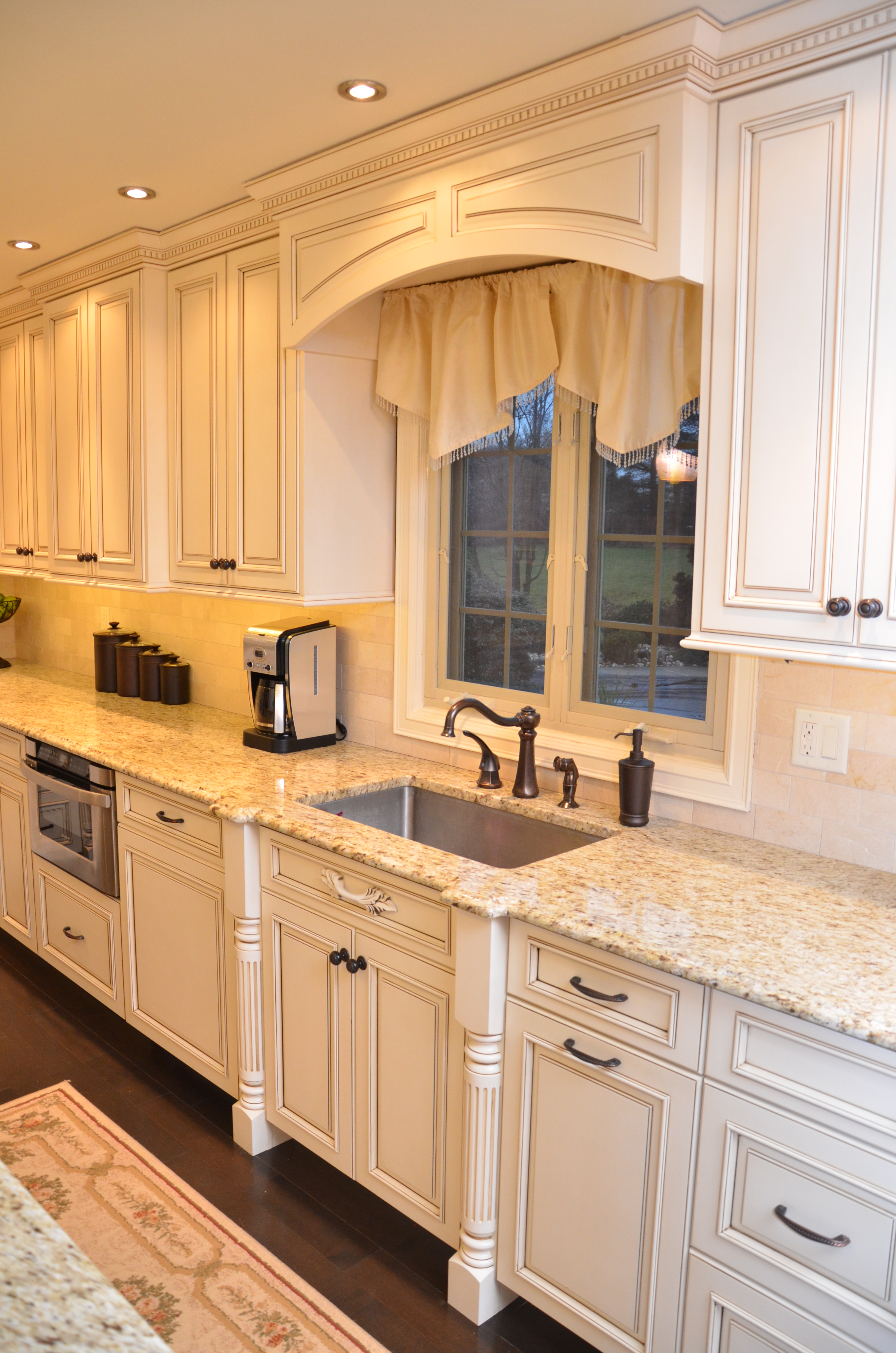 Decorative Glazed Cabinets Marlboro NJ by Design Line Kitchens