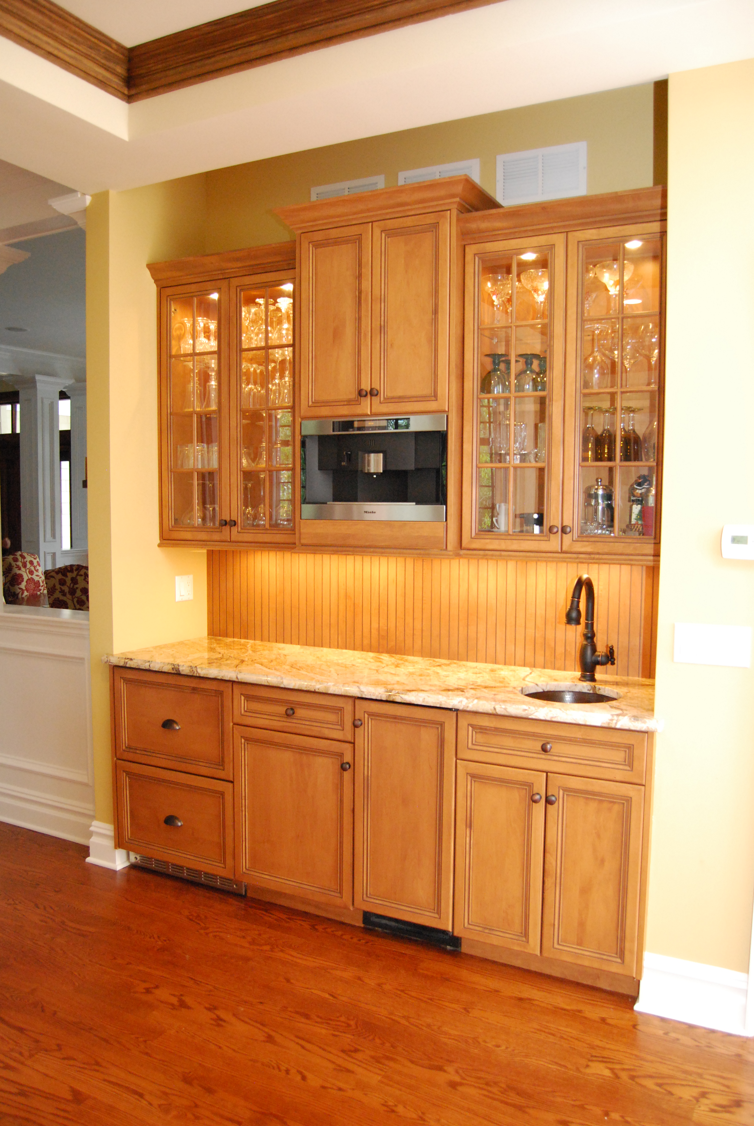Fresh Two Tone Kitchen Avon NJ by Design Line Kitchens