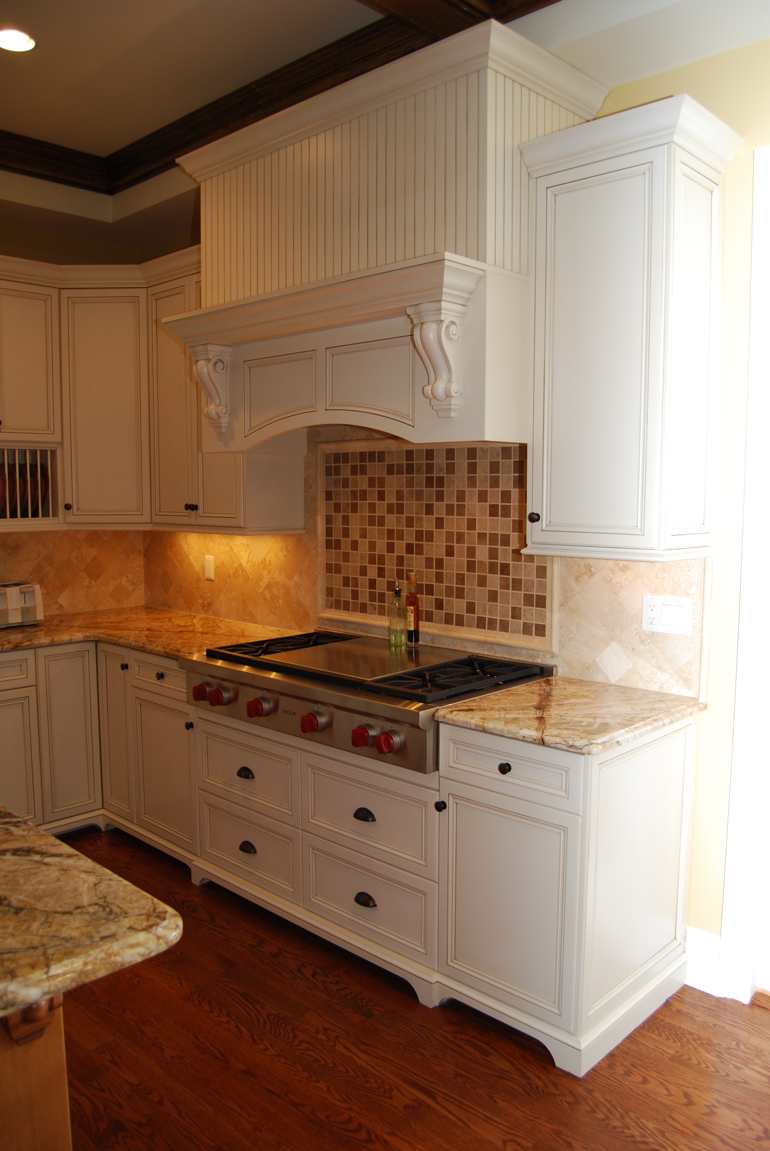Fresh Two Tone Kitchen Avon NJ by Design Line Kitchens