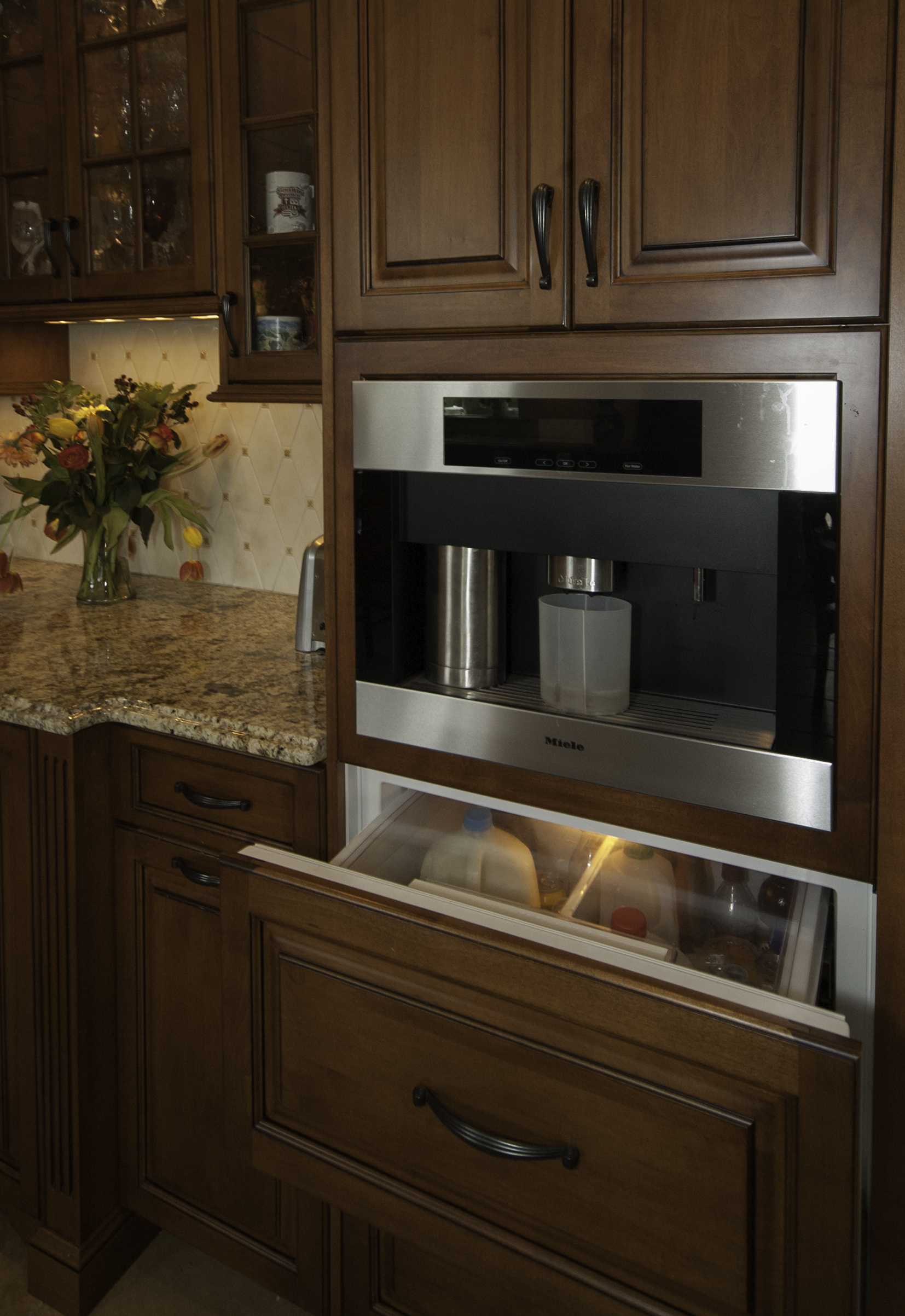 Rich Wood Tones Manasquan New Jersey By Design Line Kitchens