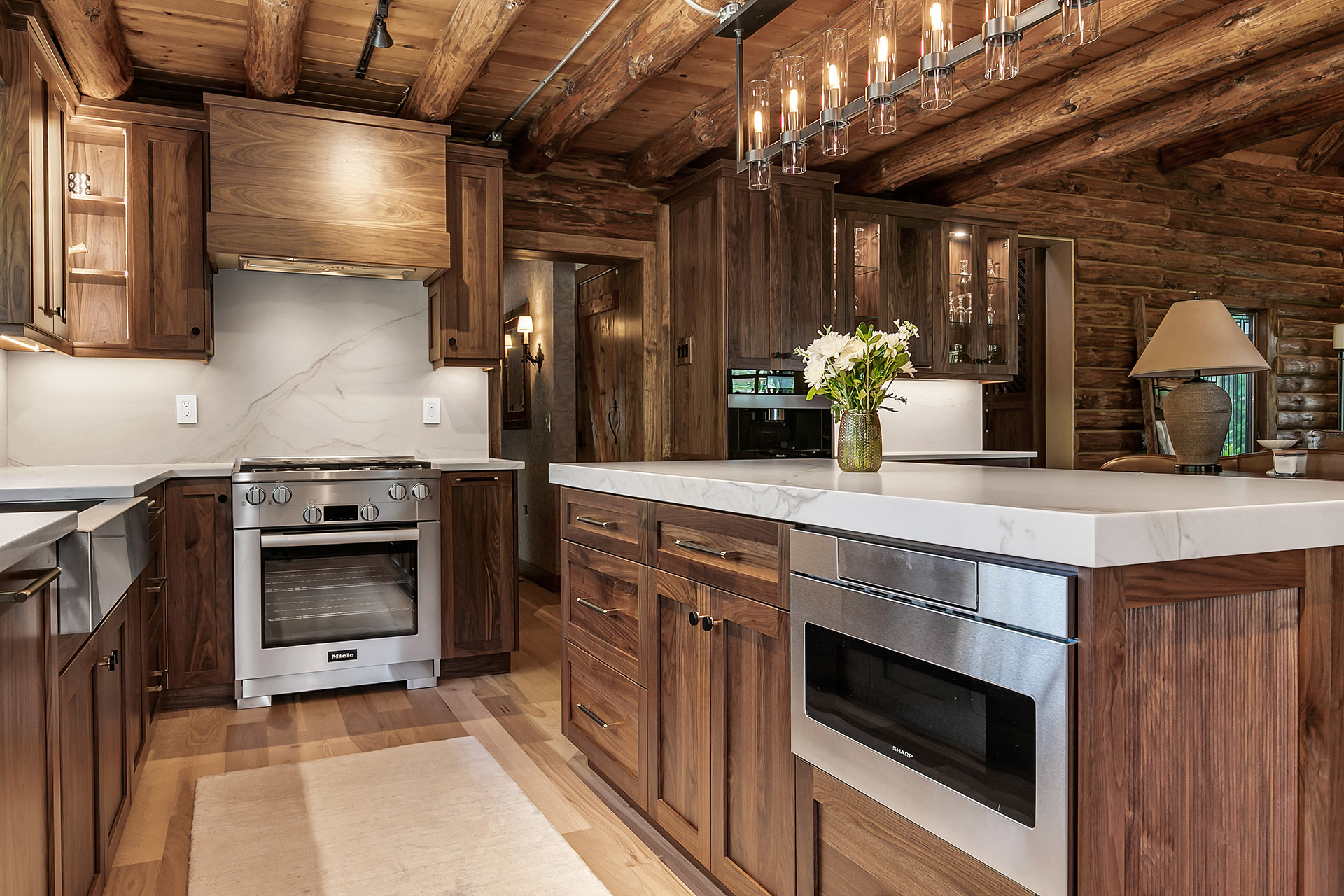 custom kitchen log cabin spring lake nj