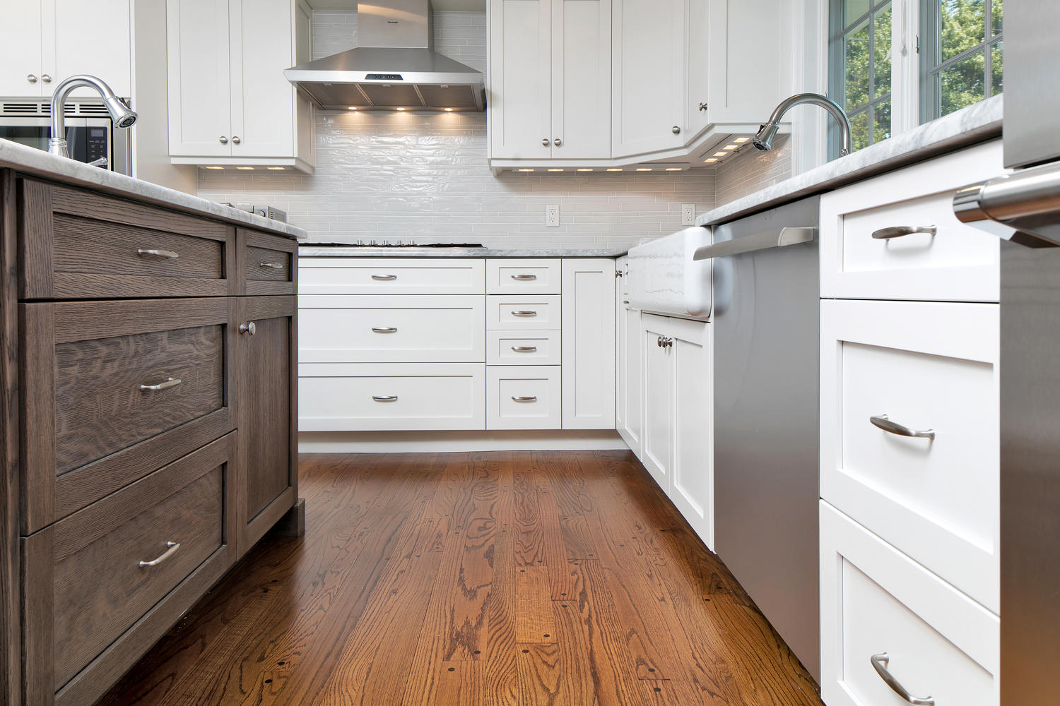 Custom Built Shaker Cabinets Sea Girt New Jersey by Design Line Kitchens