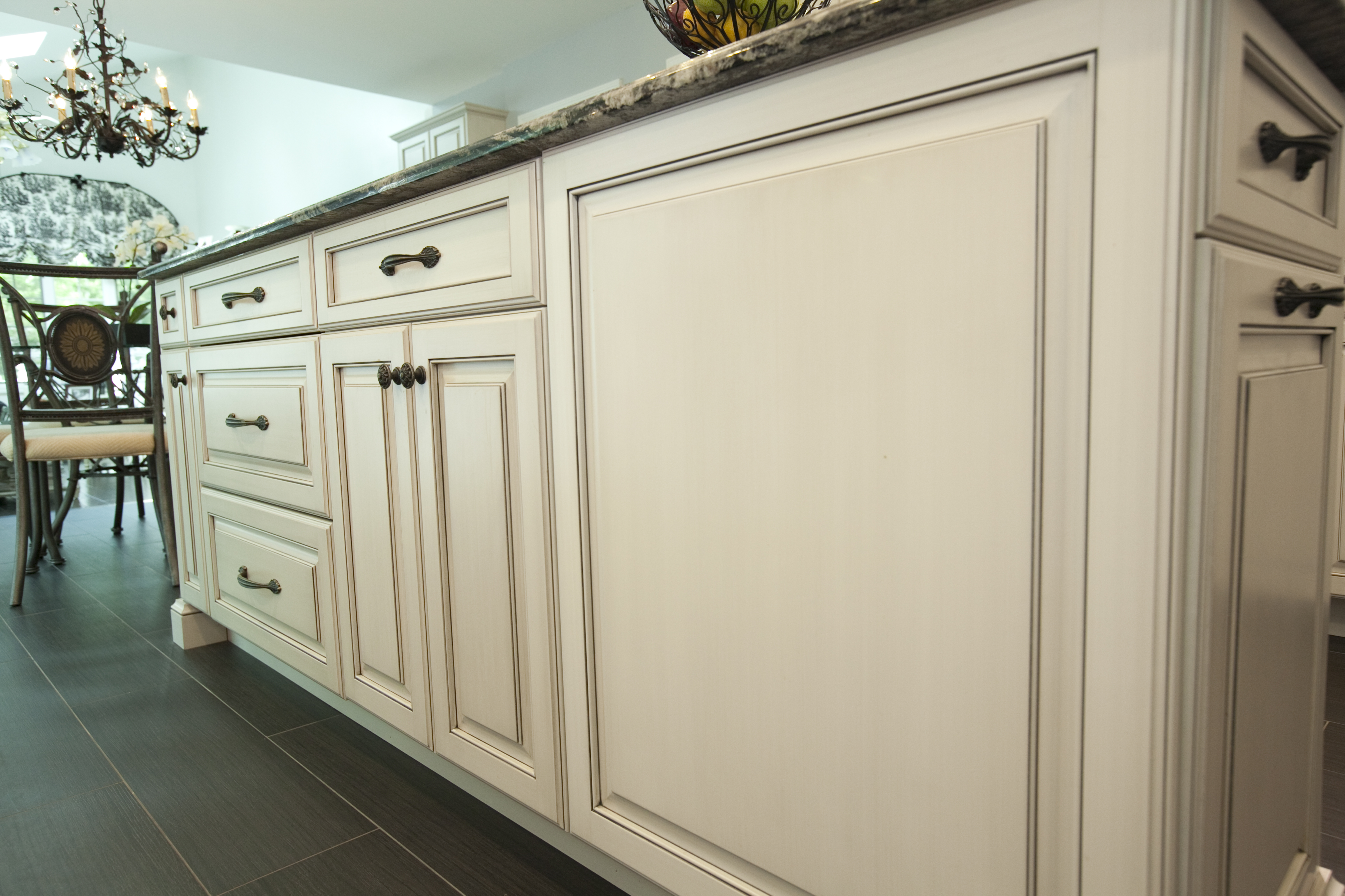 Detailed Kitchen Island