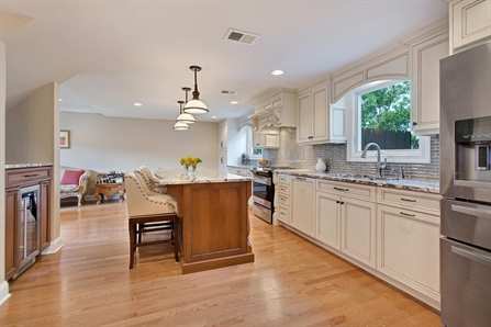 Complete Renovation Two Tone Kitchen