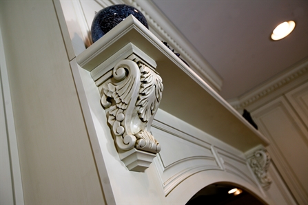 Corbel Support For Mantle Hood