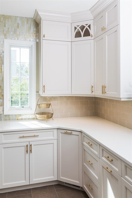 It's A Win With Gold Wall New Jersey by Design Line Kitchens