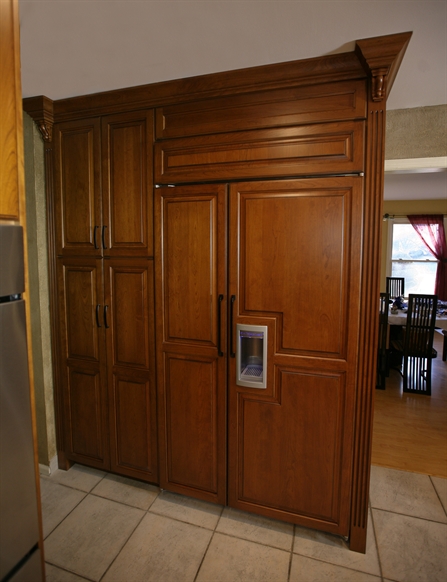 Paneled Refrigerator