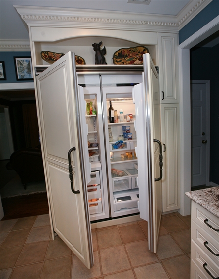 Paneled Refrigertor
