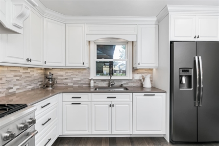 Sink and Refrigerator Wall