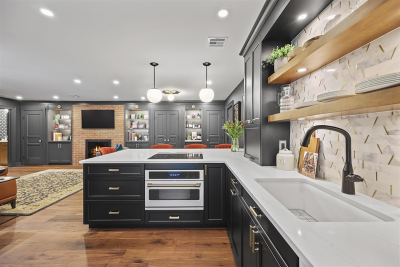 Small Space Big Style Custom Kitchen Design Wall Township