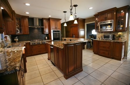 Two Level Kitchen Island