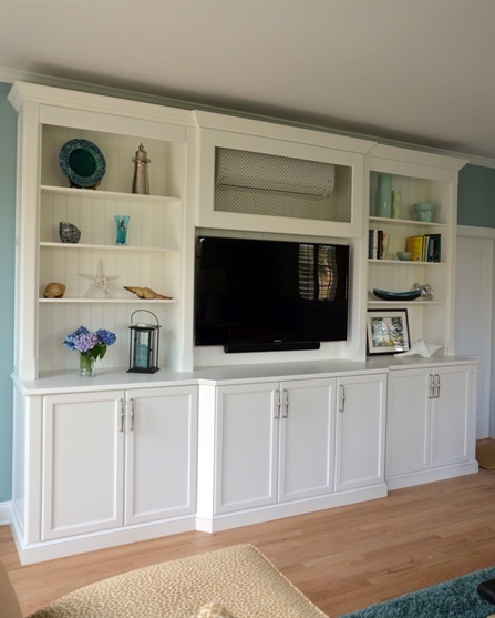 built in entertainment center