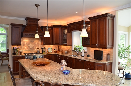 custom kitchen island