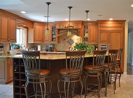 custom kitchen island