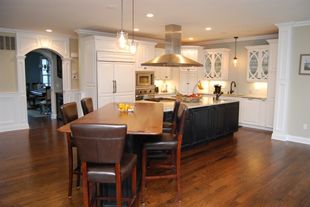 custom kitchen island