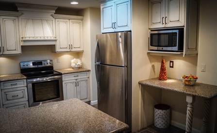 light wood cabinets